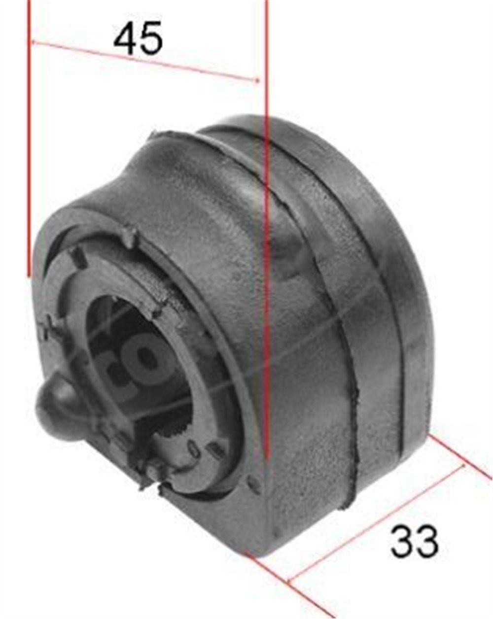 CORTECO 80000459 - Viraj Demir Lastigi Arka - Ford Focus