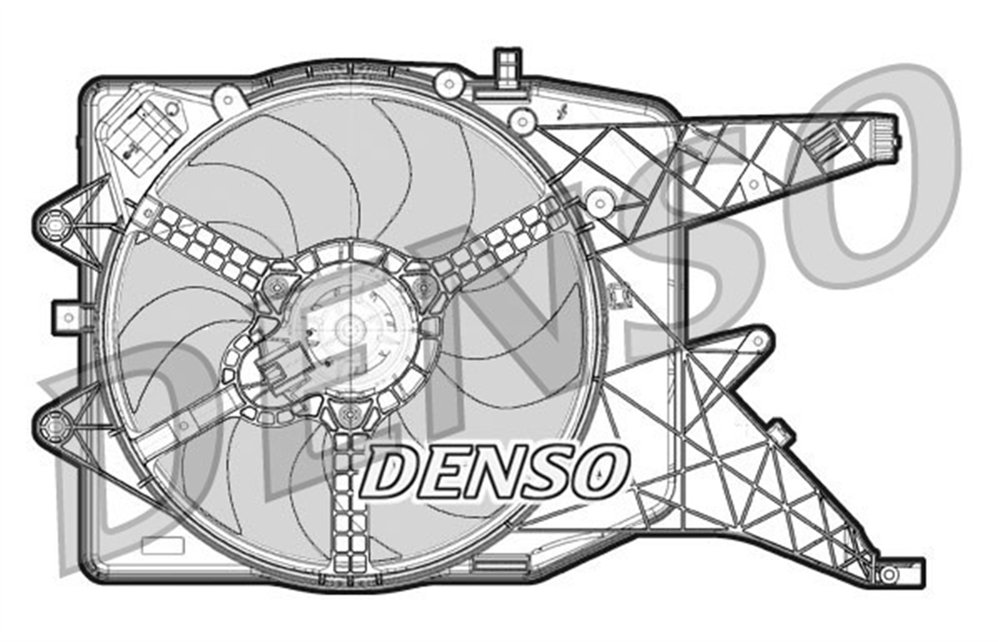 DENSO DER20011 - Fan Motoru - Opel Corsa D