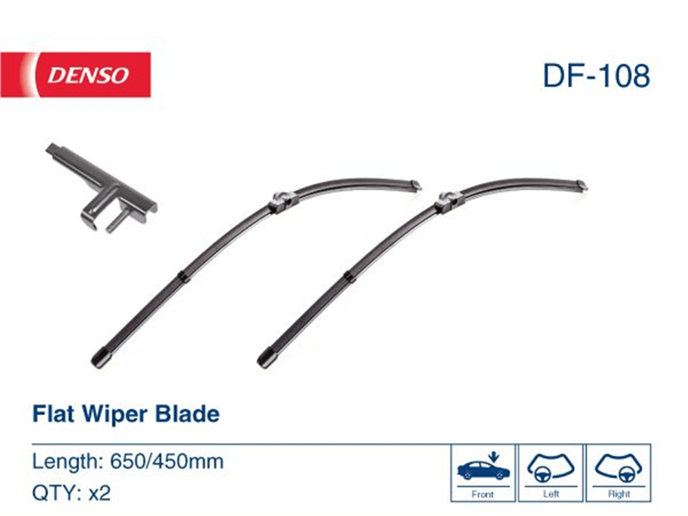 DENSO DF-108 - Silecek Süpürgesi Ön Takim - Bmw F10-f07-f11