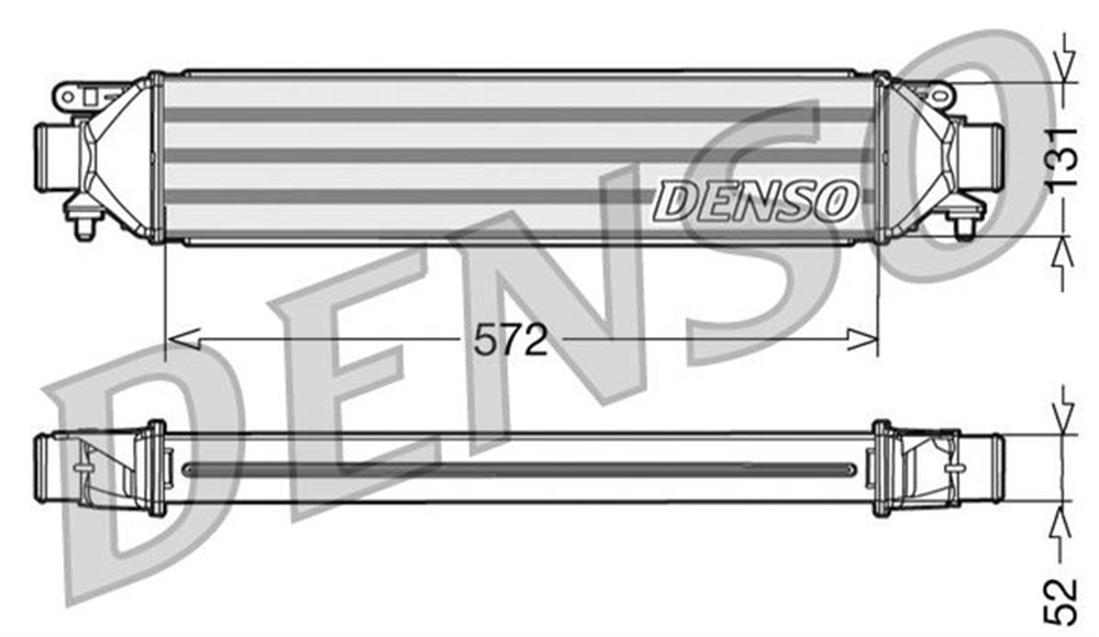 DENSO DIT09107 - Turbo Radyatörü - Fiat Doblo Iii/combo/giuletta/bravo