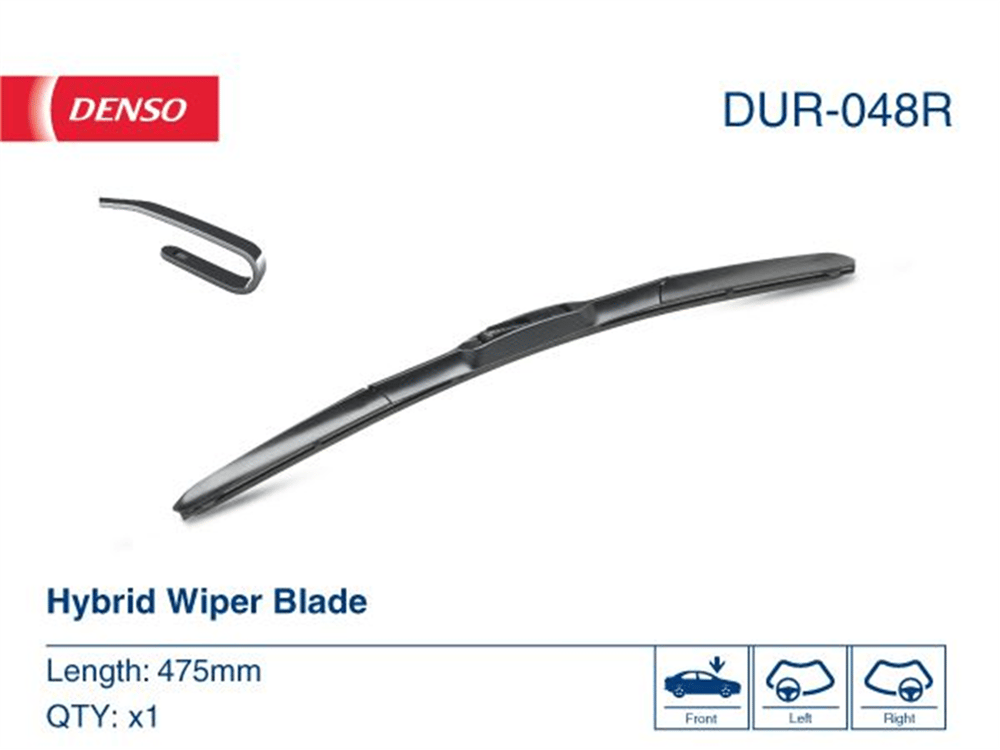DENSO DUR-048R - Silecek Süpürgesi - Uni Uni
