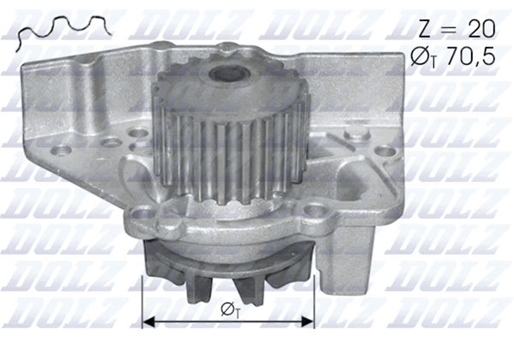 DOLZ C119 - Devirdaim - Psa Partner/berlingo/306/406