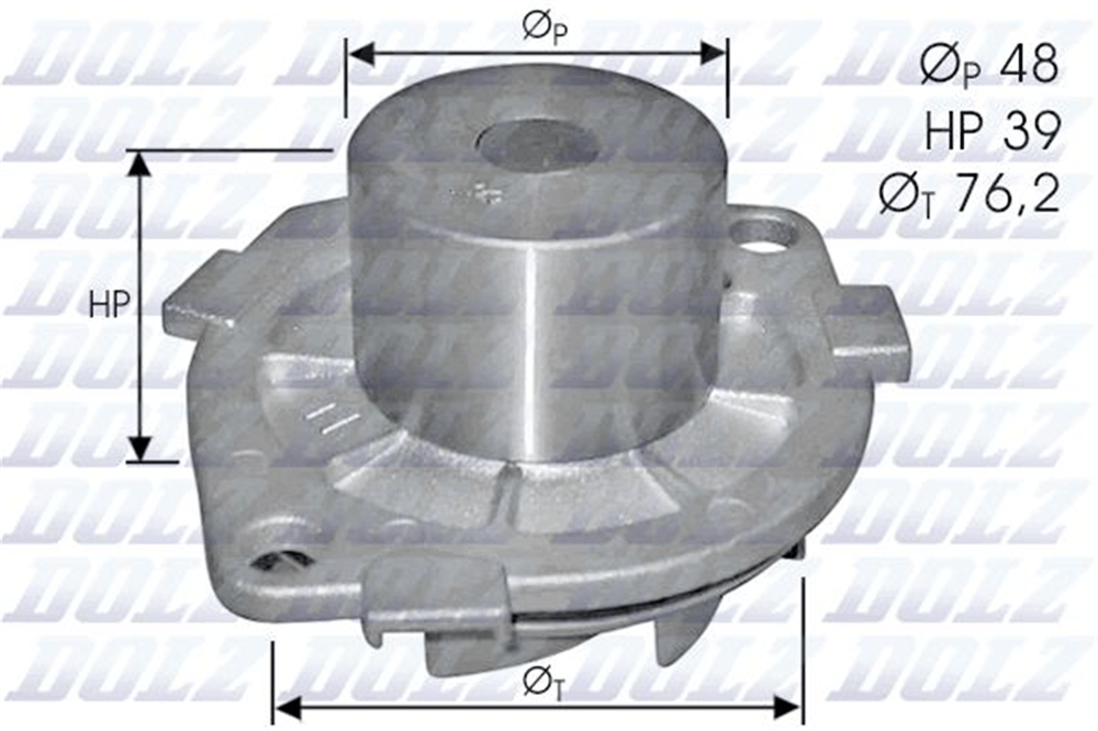 DOLZ S214 - Devirdaim - Fiat Doblo/marea/alfa Romeo/vectra C Astra H