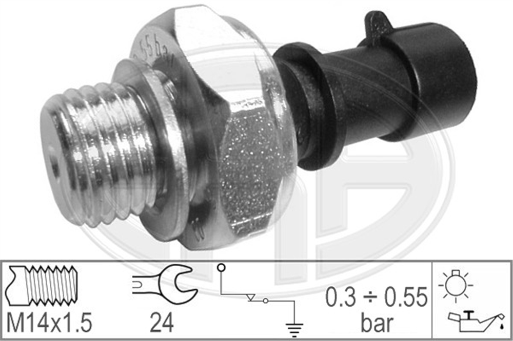 ERA 330364 - Yag Basinç Müsürü - Opel Astra F-g-h Corsa B-c Vectra A-b-c Kalos Aveo Lacetti Captiva