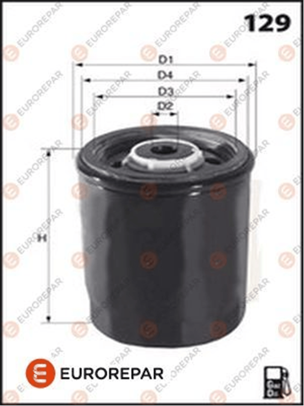 EUROREPAR 1611657980 - Yakit Filtresi - Bmw 