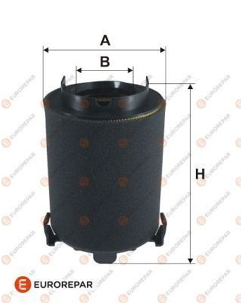 EUROREPAR 1612867080 - Hava Filtresi - Vw Polo-ibiza-a1-fabia