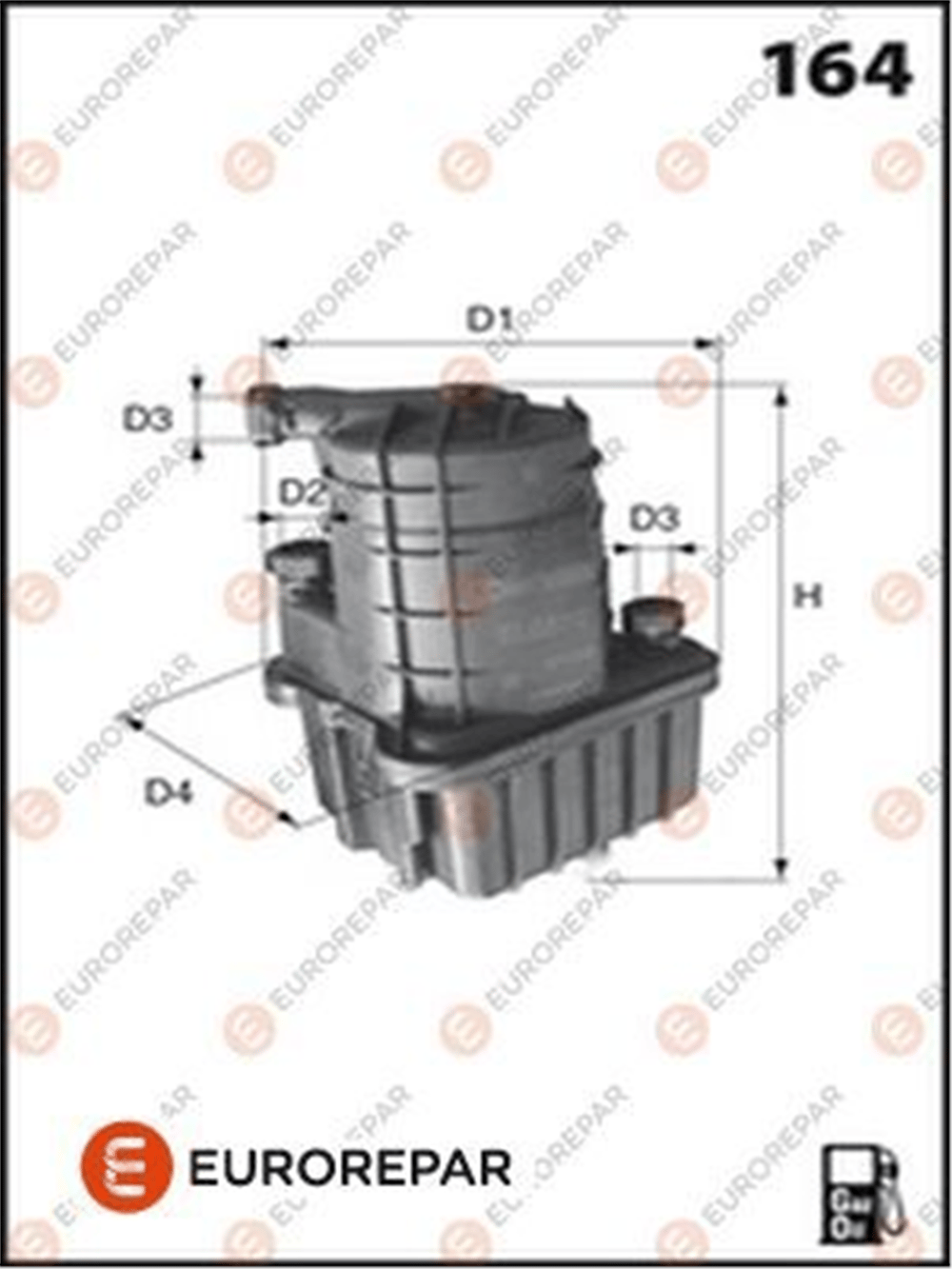 EUROREPAR 1616215080 - Yakit Filtresi - Renault Clio Iii/modus