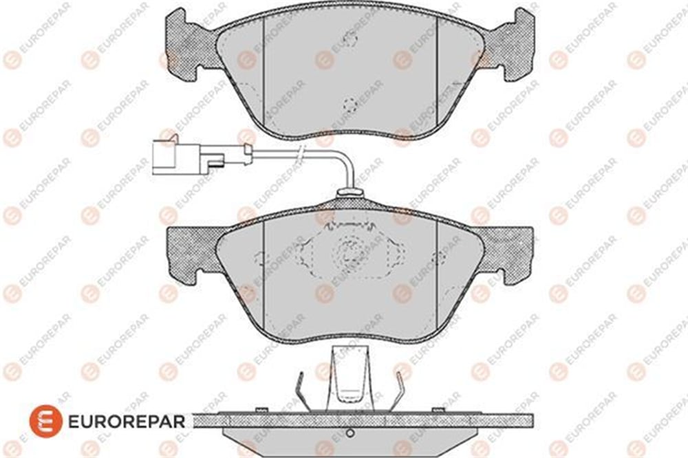 EUROREPAR 1617249680 - Fren Balatasi Ön - Fiat Alfa Romeo 147-156-fiat Marea