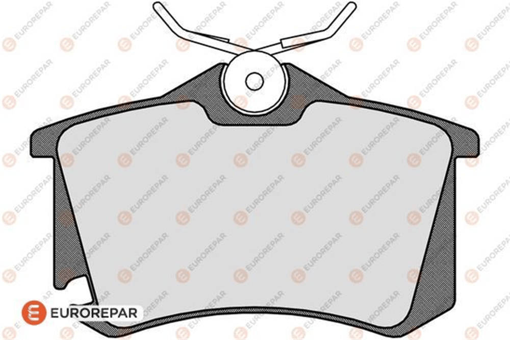 EUROREPAR 1617250080 - Fren Balatasi Arka - Vw Golf3-golf4-golf5-jetta-passat-a3-toledo-octavia