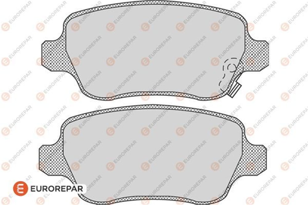EUROREPAR 1617258680 - Fren Balatasi Arka - Opel Astra H Combo C Meriva A / Ceed 13-