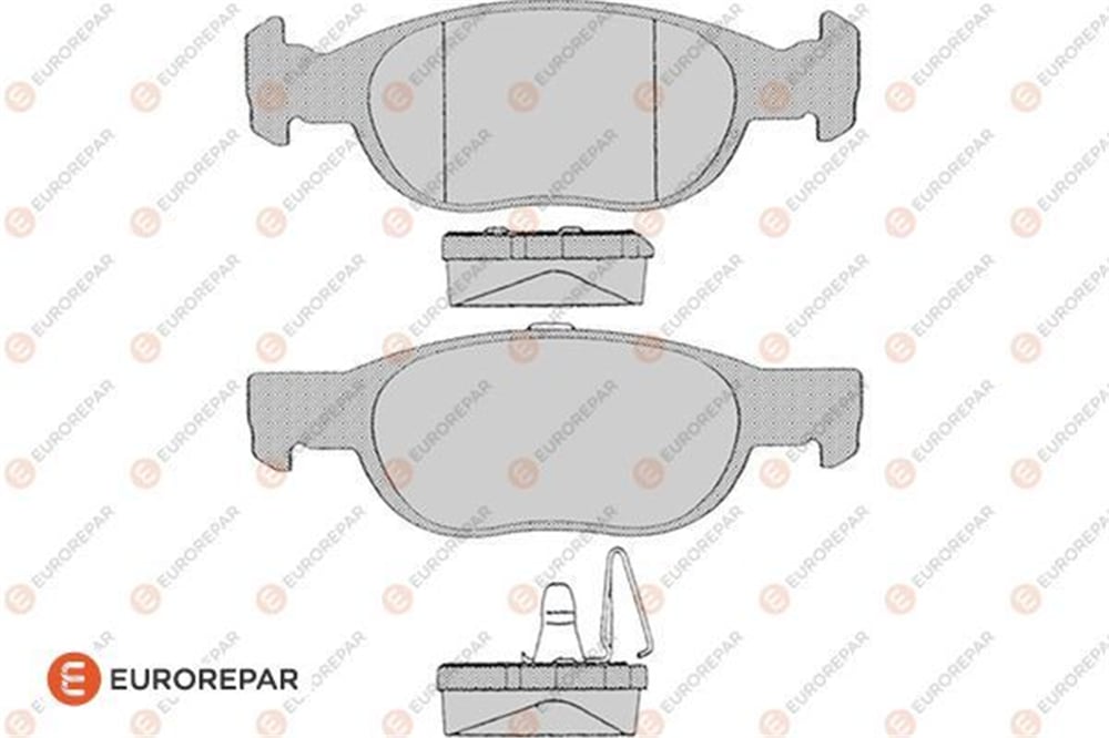 EUROREPAR 1617260280 - Fren Balatasi Ön - Fiat Punto