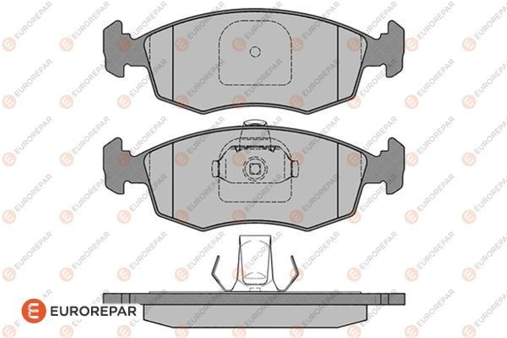EUROREPAR 1617261380 - Fren Balatasi Ön - Fiat Doblo/palio, Punto, Strada