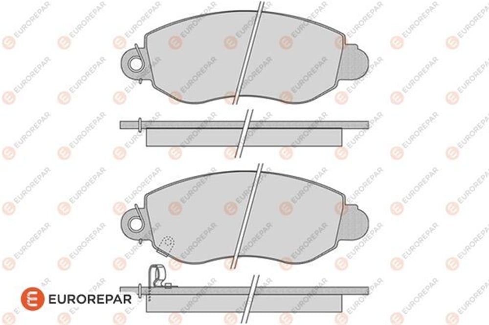 EUROREPAR 1617263880 - Fren Balatasi Ön - Ford Transit V-184