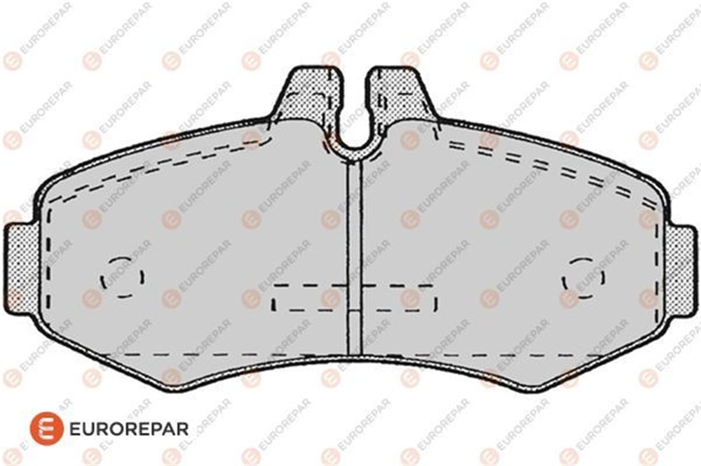 EUROREPAR 1617264580 - Fren Balatasi Ön - Mercedes W638