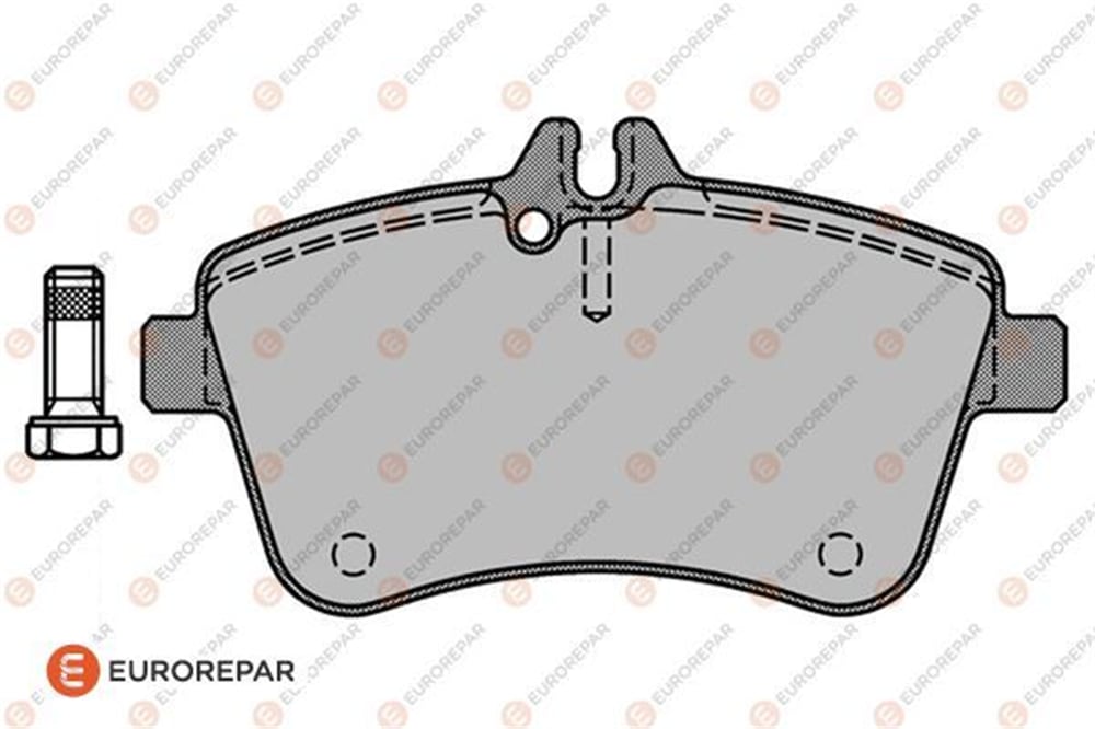 EUROREPAR 1617270380 - Fren Balatasi Arka - Mercedes W169-245-168