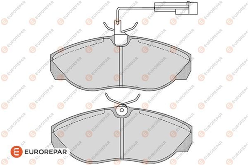 EUROREPAR 1617277980 - Erp Fren Balata Tk - Psa Boxer / Jumper
