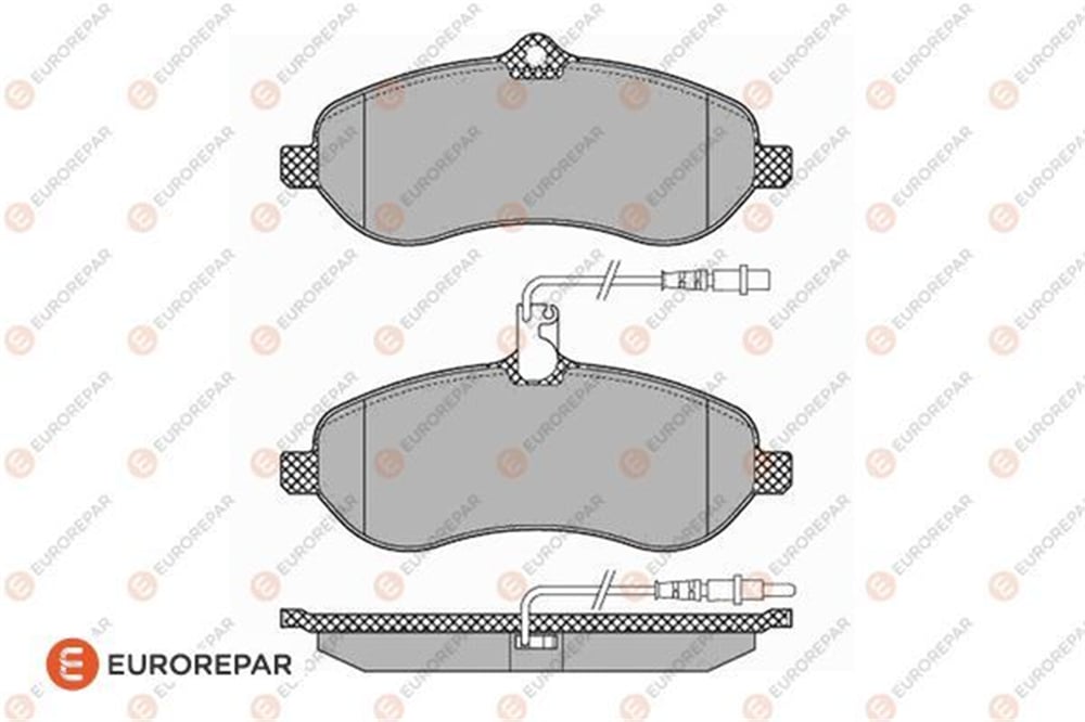 EUROREPAR 1617279580 - Erp Ön Fren Balata Tk - Psa Jumpy Iii / Expert 3 (g9)