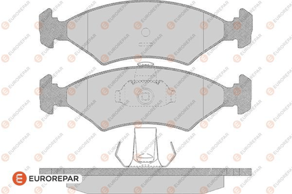 EUROREPAR 1617280780 - Fren Balatasi Ön - Ford Transit Avrupa