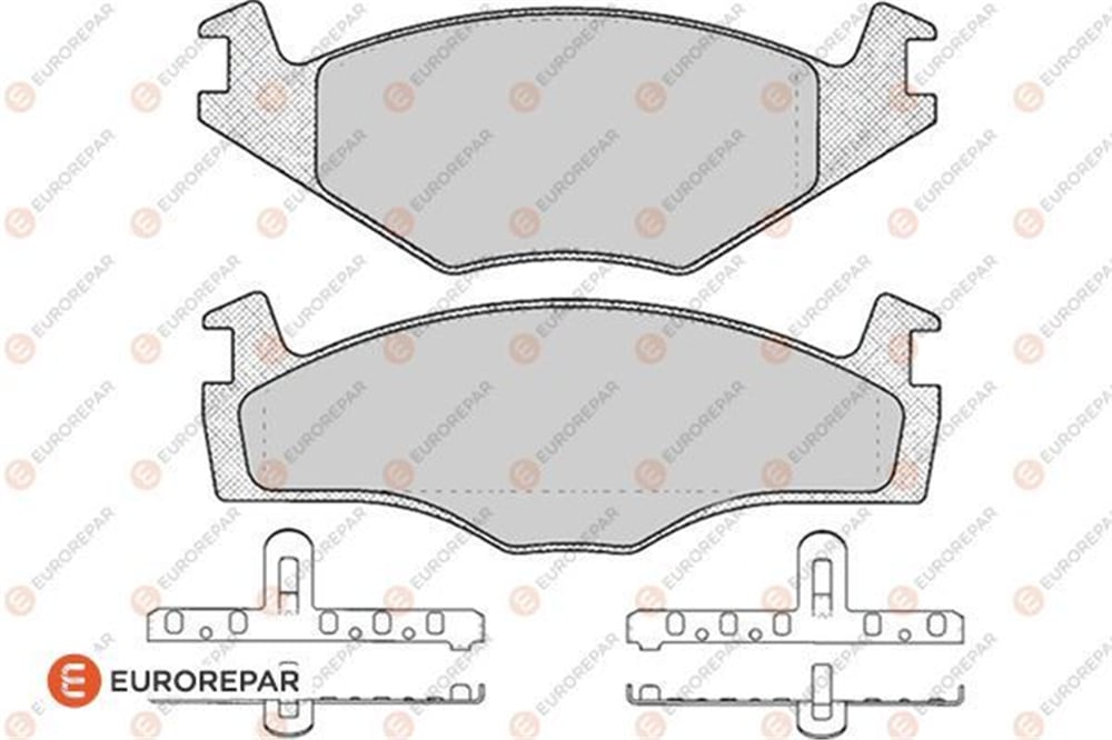 EUROREPAR 1617282380 - Fren Balatasi Ön - Vw Golf2
