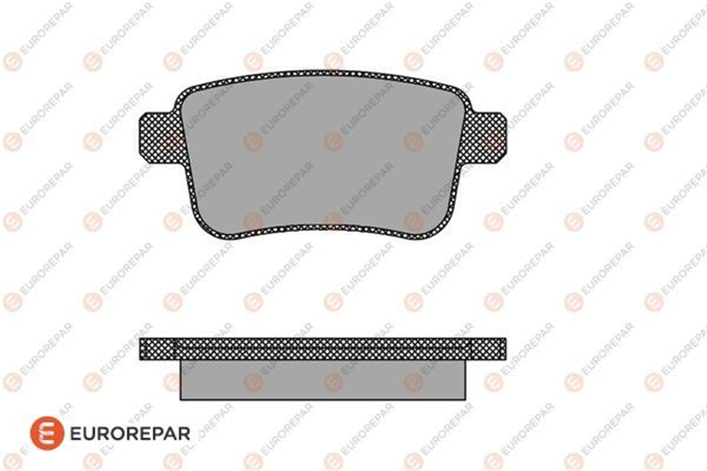 EUROREPAR 1617285980 - Fren Balatasi Arka - Renault Kangoo Iii-mercedes-benz/jitan