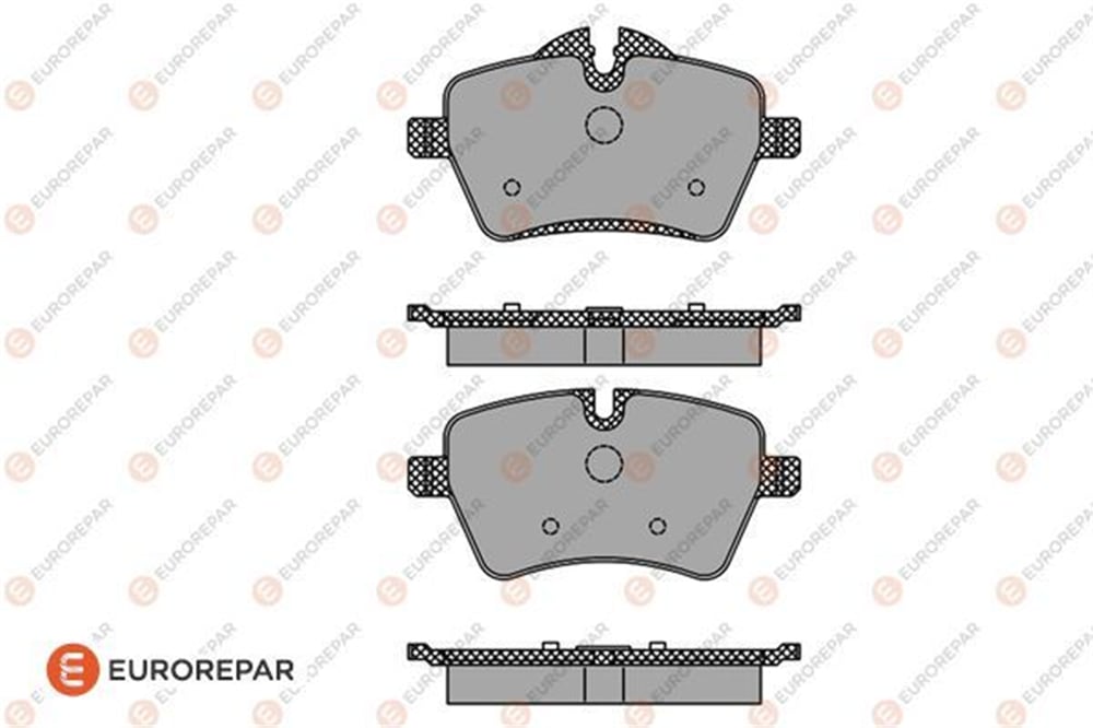 EUROREPAR 1619793680 - Fren Balatasi Ön - Bmw Mini R50-r52-r53-r55-r56-r57-r58-r59-r60-r61