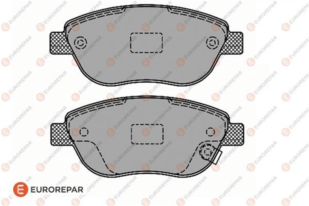 EUROREPAR 1623054880 - Fren Balatasi Ön - Opel Corsa D