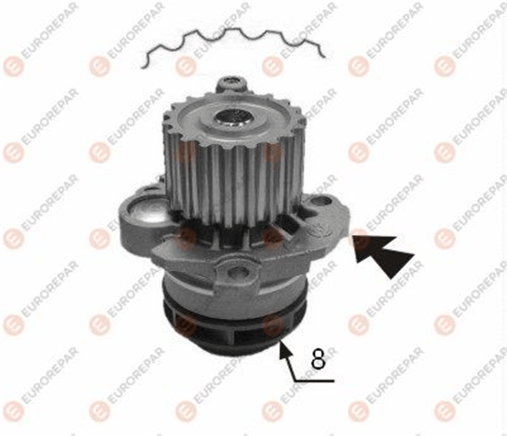 EUROREPAR 1637172880 - Devirdaim - Vw Passat-golf5-a3-leon
