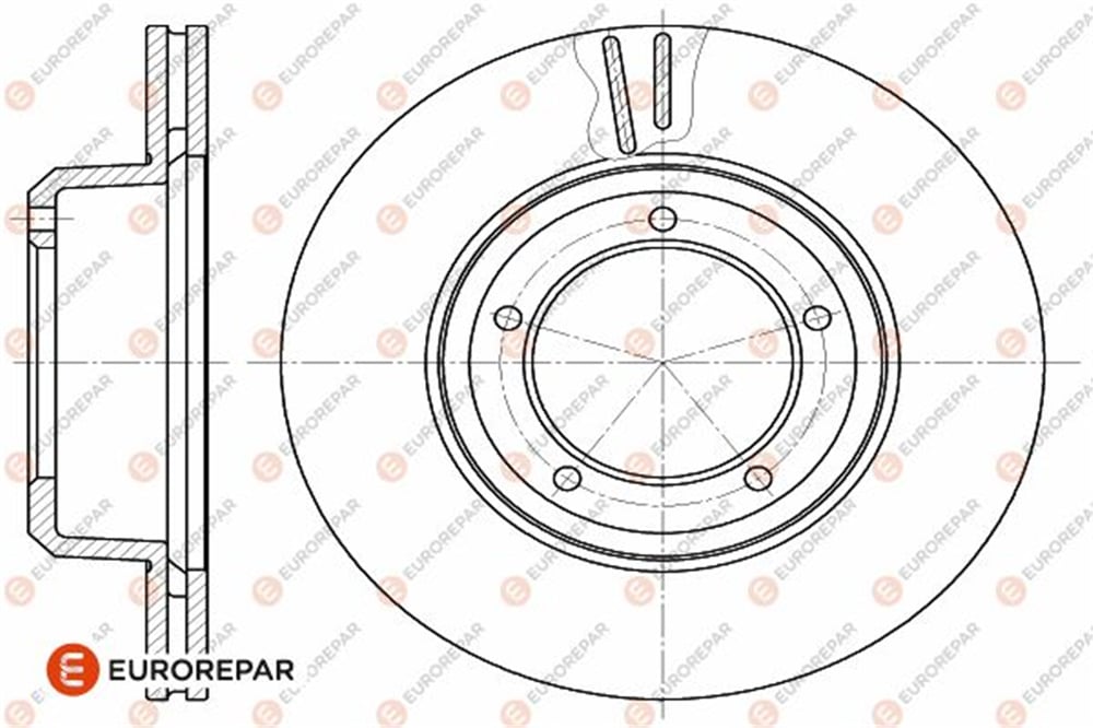 EUROREPAR 1642758780 - Fren Diski Ön - Bmw Land Rover Range Rover Discoveryi-defender