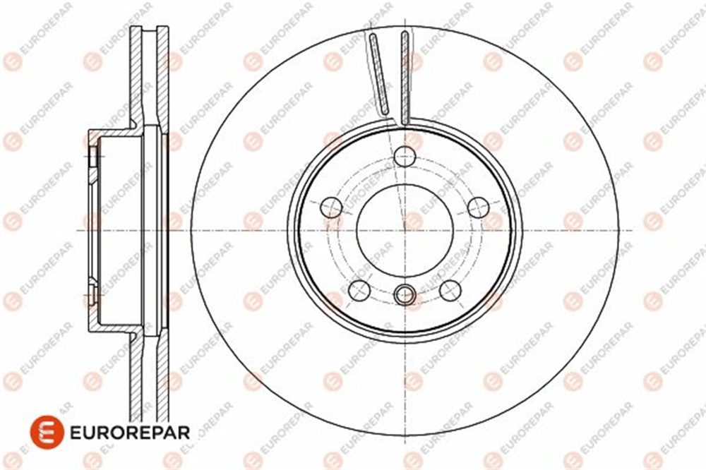 EUROREPAR 1642759380 - Fren Diski Ön - Bmw X5 E70-x5 F15-x6 E71-x6 F16
