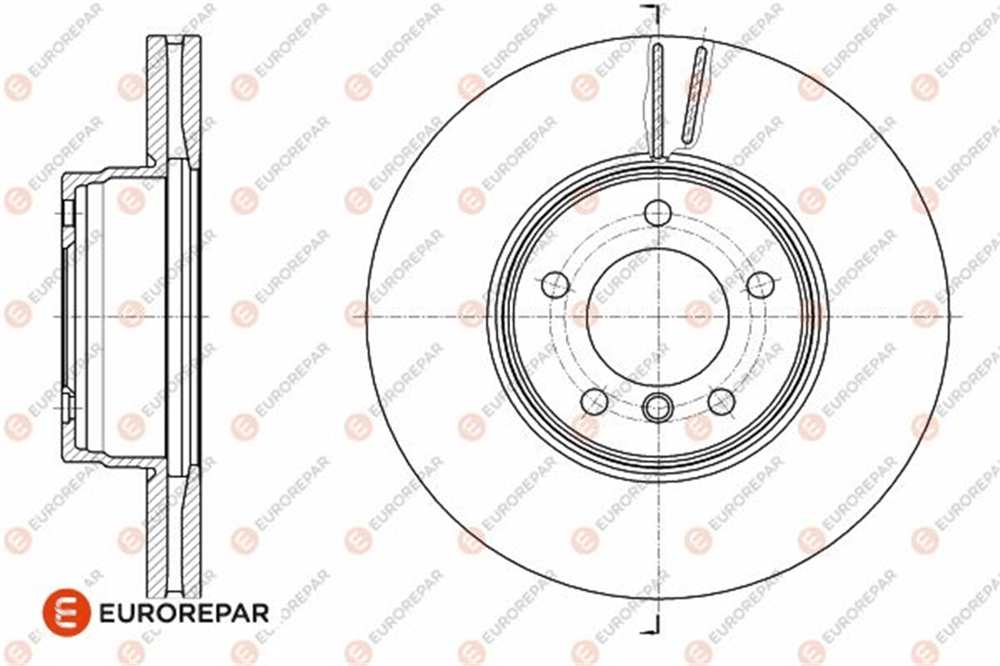EUROREPAR 1642767280 - Fren Diski Ön - Bmw E60-e61-e63-e64