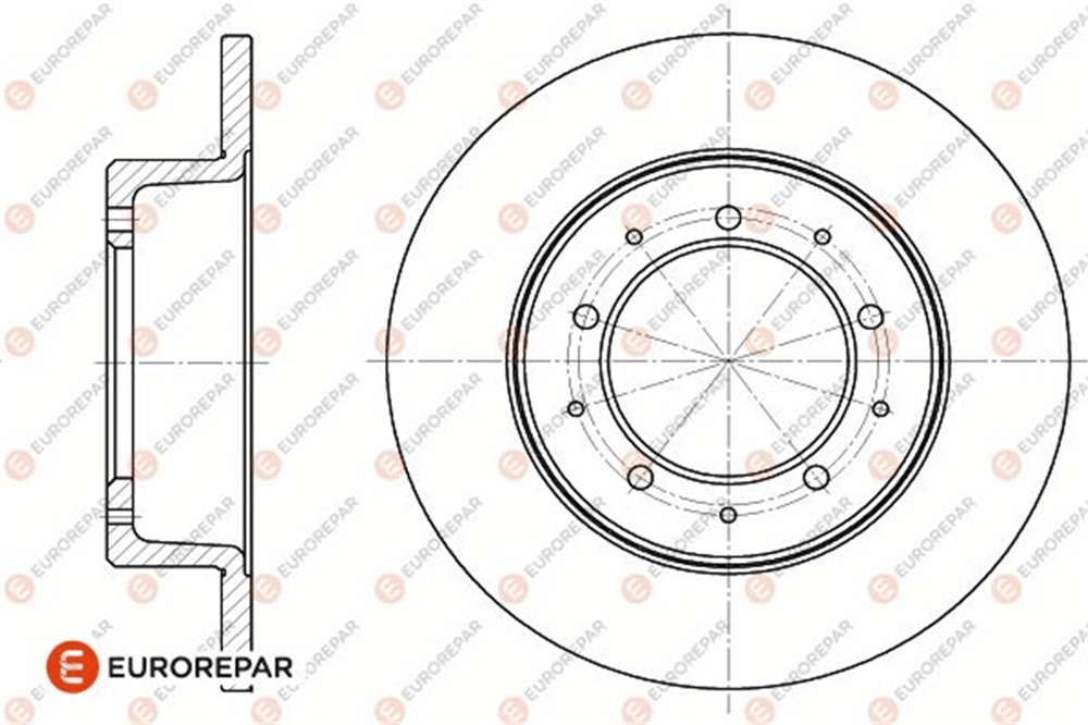 EUROREPAR 1642775780 - Fren Diski Arka - Bmw Defender Range Rover I