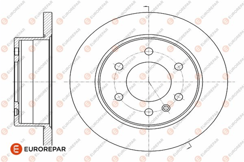 EUROREPAR 1642777180 - Fren Diski Arka - Vw Crafter-sprinter