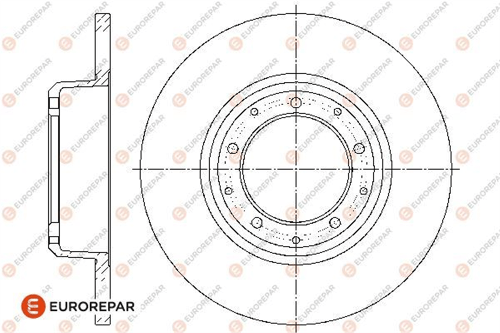 EUROREPAR 1667852280 - Fren Diski Arka - Bmw Land Rover Range Rover I Derender