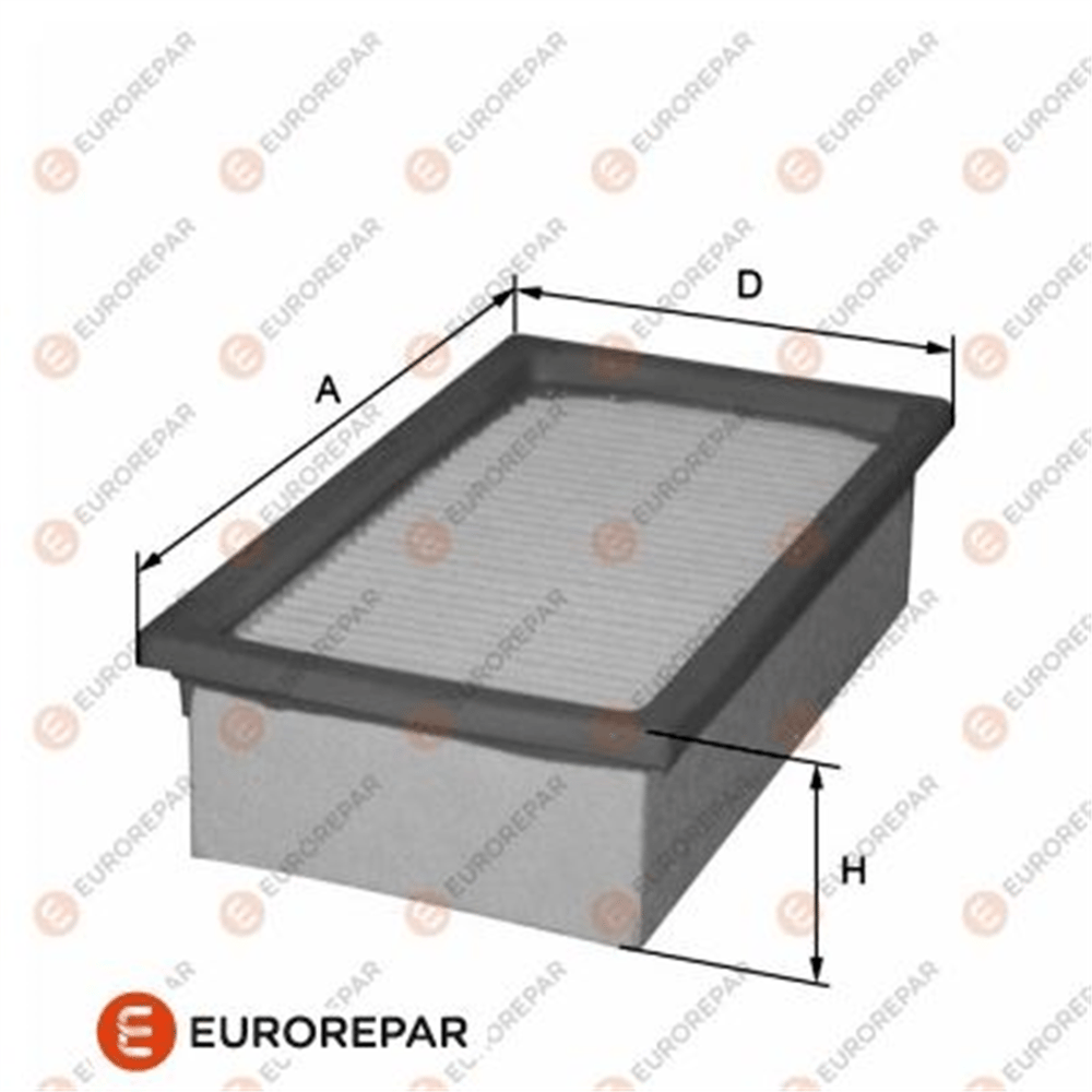 EUROREPAR 1680336580 - Hava Filtresi - Renault 