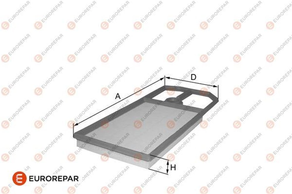EUROREPAR 1680344980 - Hava Filtresi - Vw Caddy