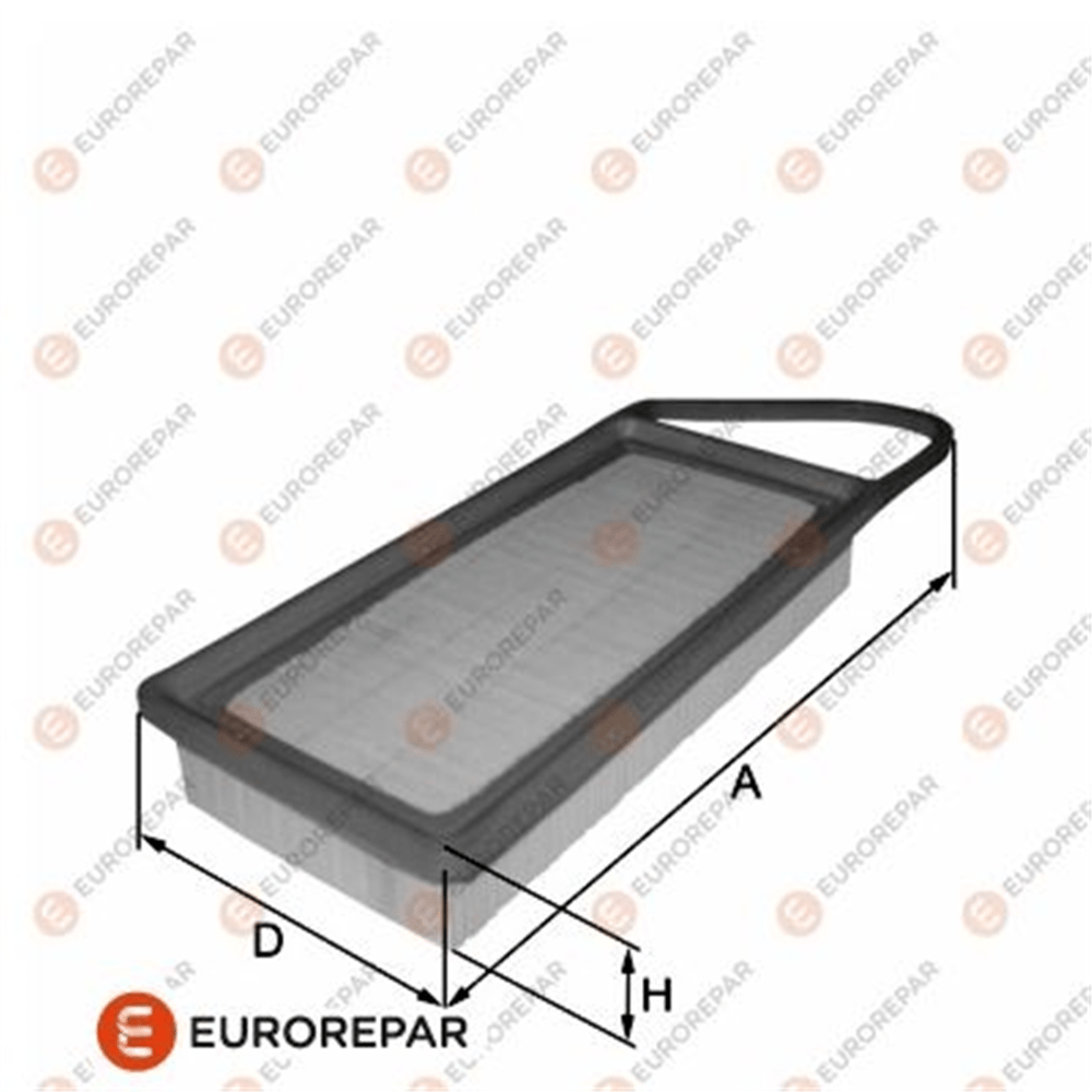EUROREPAR 1680350880 - Hava Filtresi - Vw Polo-fabia