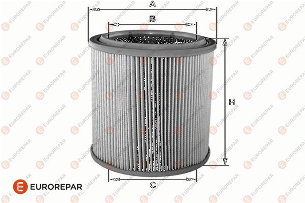 EUROREPAR 1682269480 - Hava Filtresi - Psa Boxer Iii / Jumper Iii / Ducato