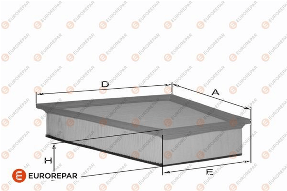 EUROREPAR 1682269580 - Hava Filtresi - Vw Polo-cordoba-ibiza-fabia-a1