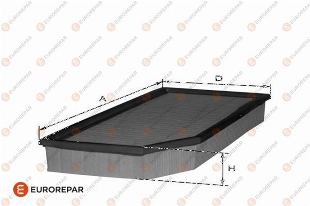 EUROREPAR 1682270280 - Hava Filtresi - Vw Golf5-jetta-passat-a3