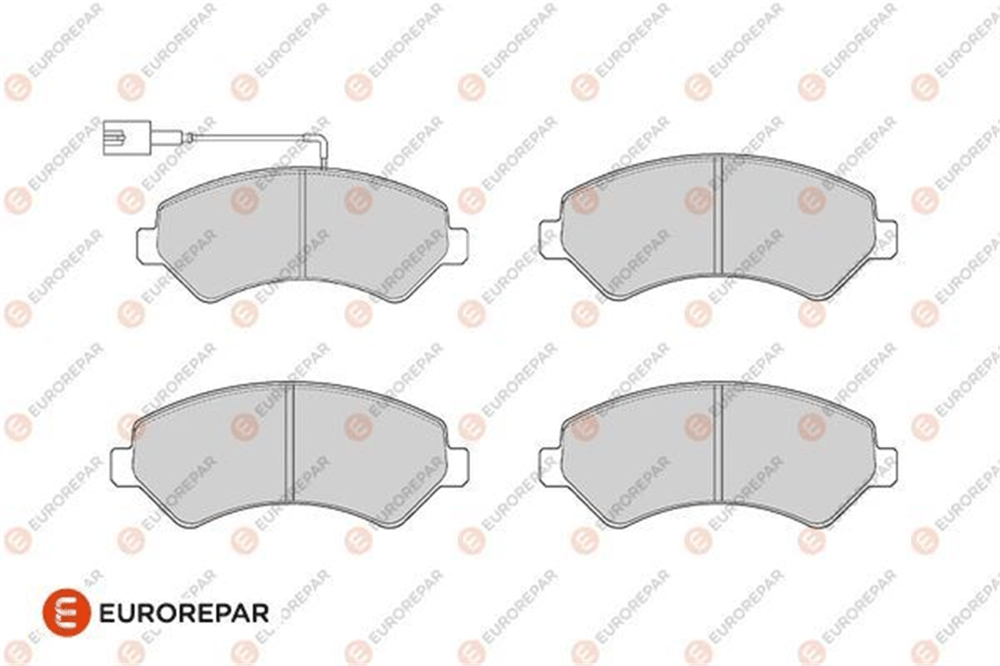 EUROREPAR 1682309280 - Fren Balatasi Ön - Psa Boxer Iii / Jumper Iii / Ducato Iii