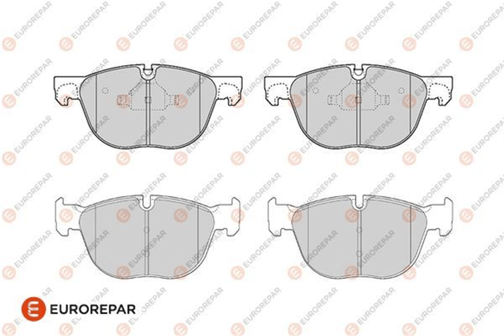 EUROREPAR 1686273080 - Fren Balatasi Ön - Bmw X5 E70-x5 F15-x6 E71-x6 F16