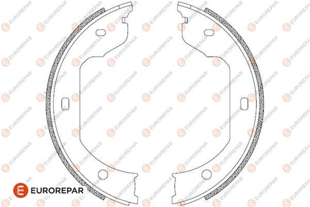 EUROREPAR 1690922480 - El Fren Balatasi - Bmw E46-e39-e60-e63-e65-e66-x3 X3-x5 E53