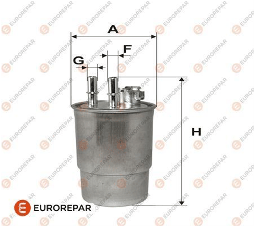 EUROREPAR E148172 - Yakit Filtresi - Opel Bipper / Nemo