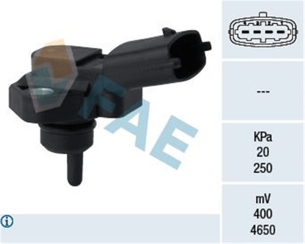 FAE 15094 - Basinç Sensörü - Fiat Ducato-daily