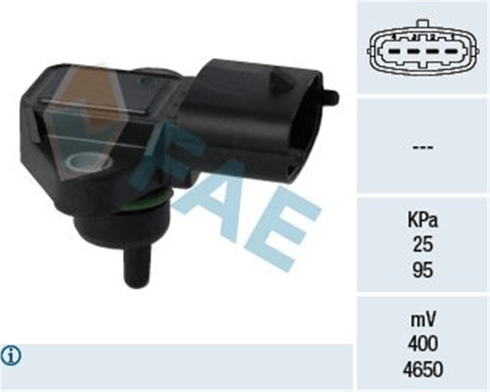 FAE 15126 - Map Sensörü - Kore Accent Era/accent Blue/i10/i20/ix25/i30/ix35/i40/santafe/h-1/ceed/rio/sorento
