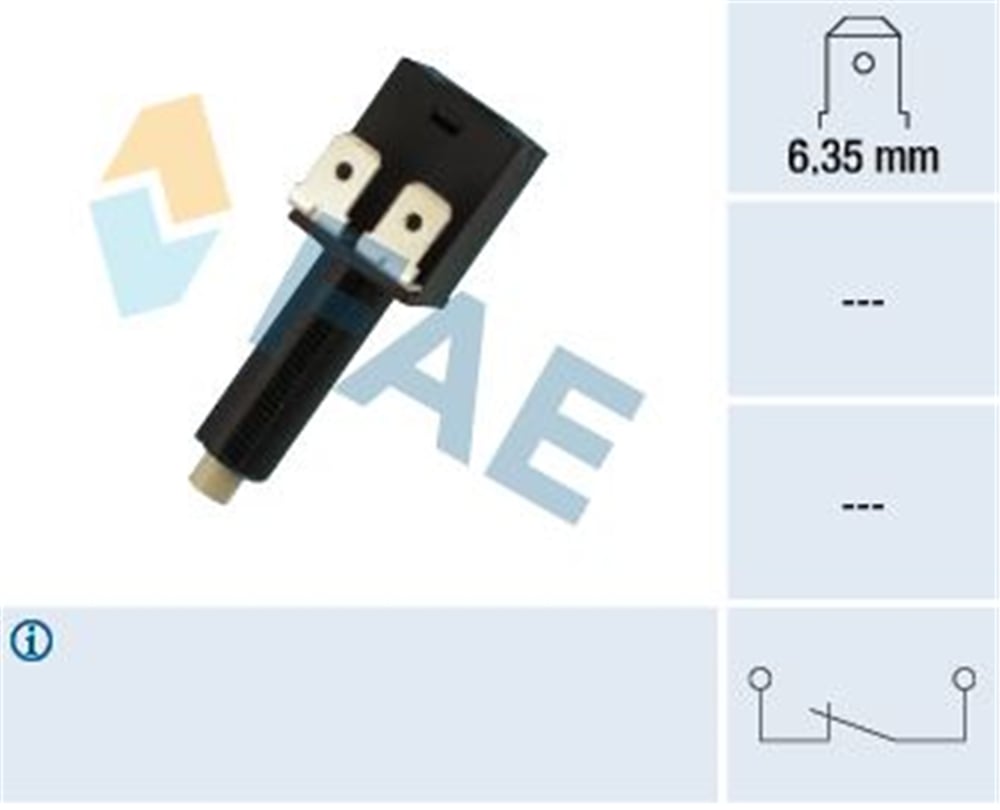 FAE 24210 - Fren Pedal Müsürü - Ford Transit M12-m15-v184-v347
