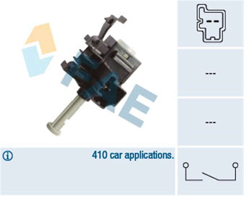 FAE 24854 - Fren Pedal Müsürü - Ford Focus/couier/transit V-347/v-362