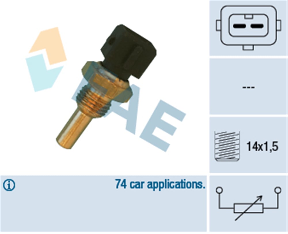 FAE 32560 - Hararet Müsürü - Bmw E32-e34-e36-e38-e31