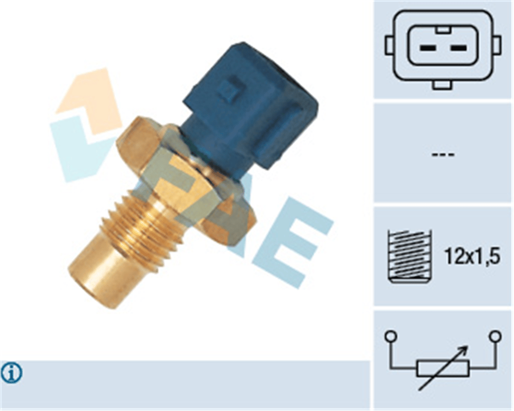 FAE 33320 - Motor Sicaklik Sensörü - Opel Vectra B Astra F Aveo Kalos Omega B Movano