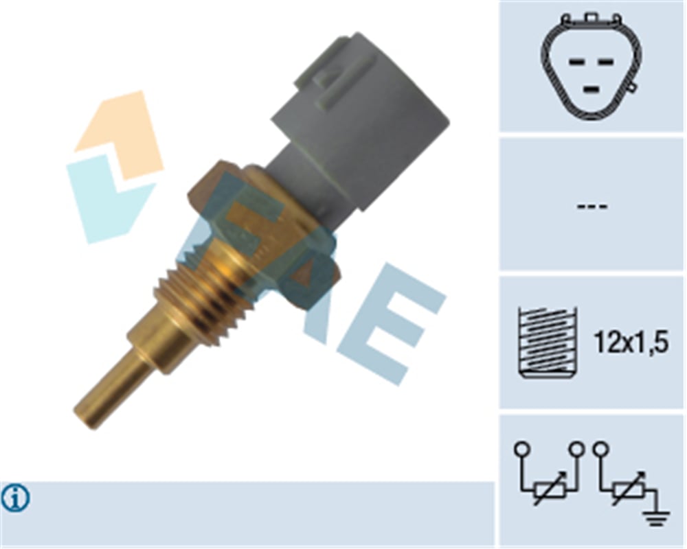 FAE 33910 - Motor Sicaklik Sensörü - Ford Ranger
